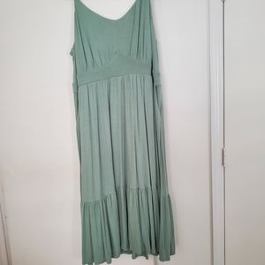 Torrid green  sundress size 6 ( 30 / 32 )